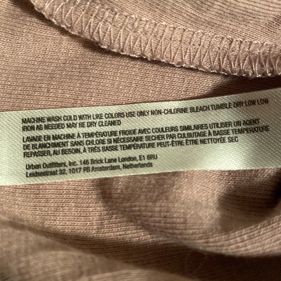 Free People Intimately Billie Layering long sleeve split neck Henley pink - Picture 11 of 16